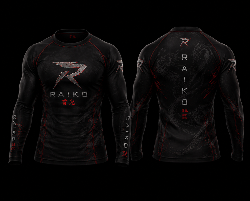 RAIKO 雷光 Compression Rashguard